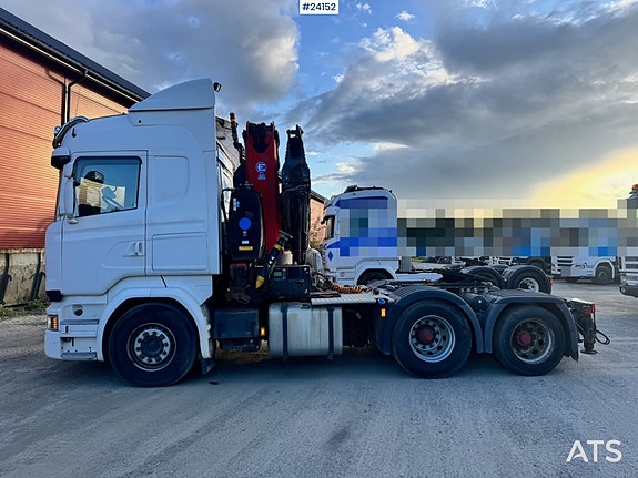 Scania R580 6x2 Krantrekker m/ 30 t/m Effer kran. SE VIDEO 4 of 30