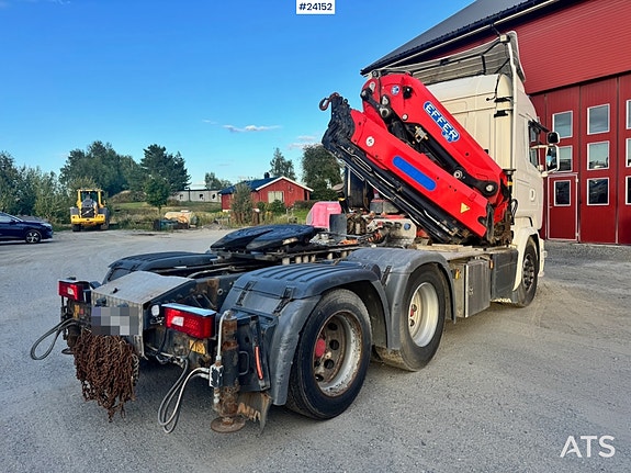 Scania R580 6x2 Krantrekker m/ 30 t/m Effer kran. SE VIDEO 7 of 30