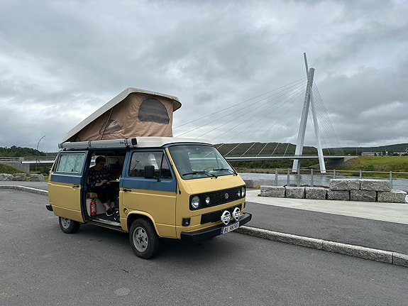 Volkswagen T3 camper med Reimo hevetak 3 of 30
