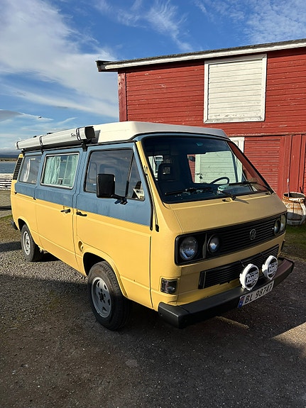 Volkswagen T3 camper med Reimo hevetak 16 of 30
