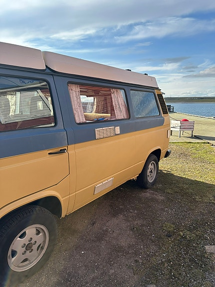 Volkswagen T3 camper med Reimo hevetak 15 of 30