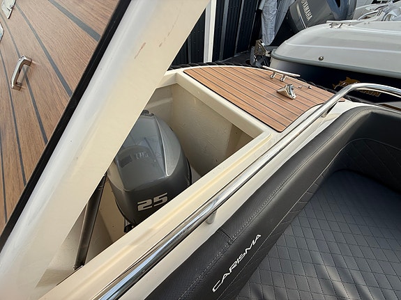 Carisma 570 Sloep m/Yamaha 25 hk og stor solseng. Kun 15 timer. Alt nytt i 2024! 13 of 30