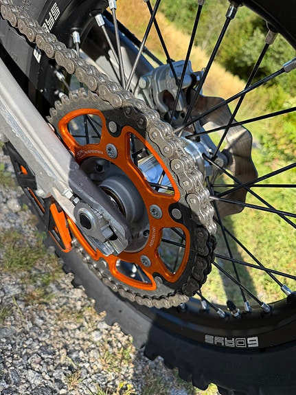 KTM 500 EXC SixDays. Meget strøken og velholdt kun 59 timer. SM Hjul mot tillegg. 9 of 30