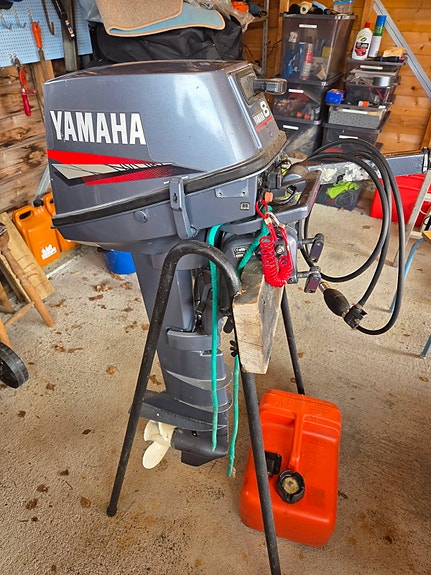 Yamaha 8 Hk med lang stamme 2 of 4