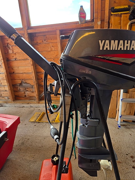 Yamaha 8 Hk med lang stamme 4 of 4