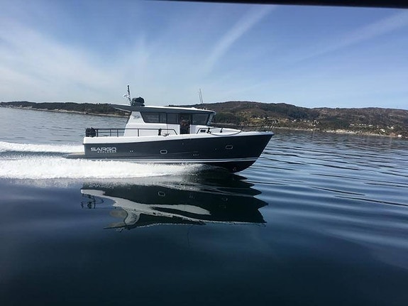 NY - SARGO 33 EXPLORER - BAKDØR - SIDEPORT - TAXIBÅT 4 of 29
