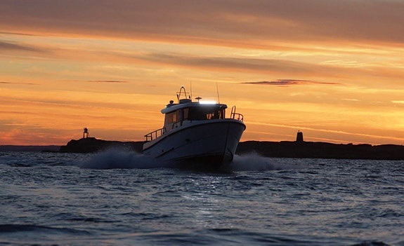 NY - SARGO 33 EXPLORER - BAKDØR - SIDEPORT - TAXIBÅT 22 of 29