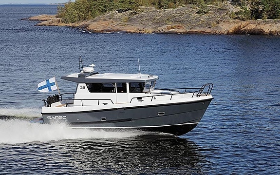 NY - SARGO 33 EXPLORER - BAKDØR - SIDEPORT - TAXIBÅT 7 of 29