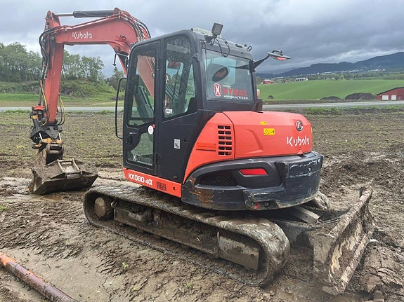 Kubota KX 080-4 CX 9 of 30