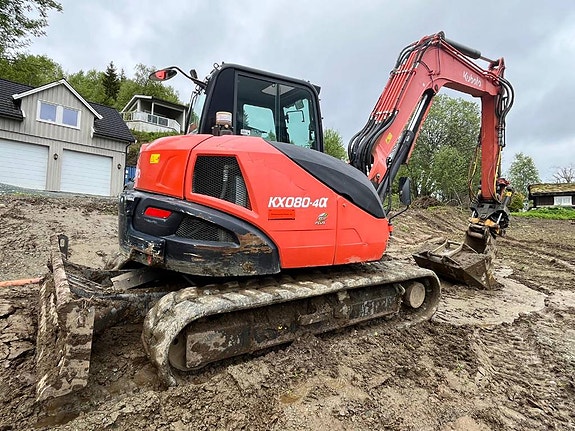 Kubota KX 080-4 CX 7 of 30