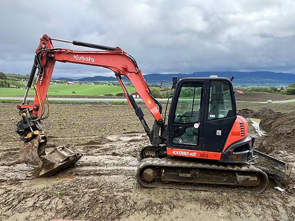 Kubota KX 080-4 CX 10 of 30
