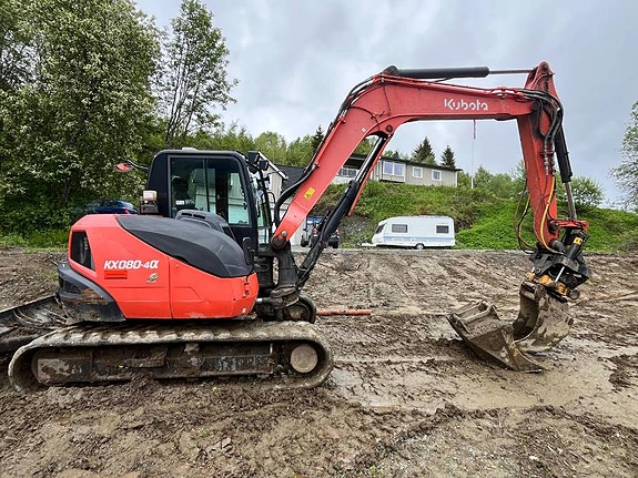Kubota KX 080-4 CX 2 of 30