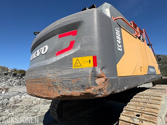 Volvo EC480EL Beltegraver, KM3 HK-feste, 3000 l graveskuffe, sentralsmøring, 11 792 t 29 of 30
