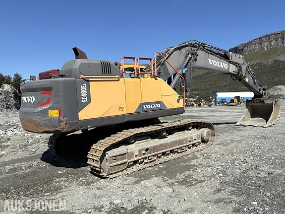 Volvo EC480EL Beltegraver, KM3 HK-feste, 3000 l graveskuffe, sentralsmøring, 11 792 t 3 of 30