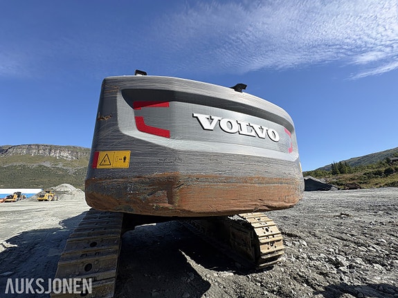 Volvo EC480EL Beltegraver, KM3 HK-feste, 3000 l graveskuffe, sentralsmøring, 11 792 t 30 of 30