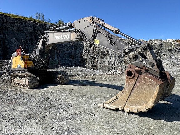 Volvo EC480EL Beltegraver, KM3 HK-feste, 3000 l graveskuffe, sentralsmøring, 11 792 t 2 of 30