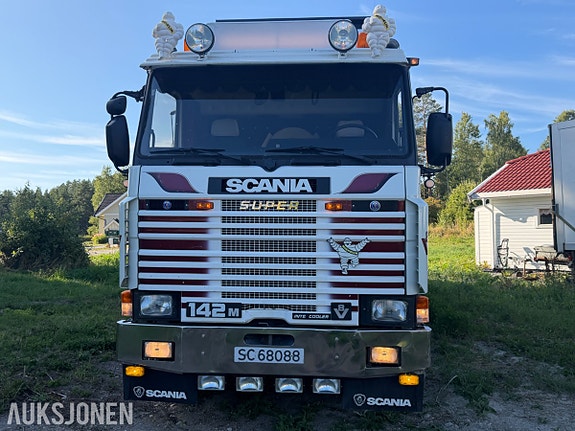 Scania R142M V8 tippbil – 388 hk – bevaringsverdig - omtrekt innvendig! 10 of 30