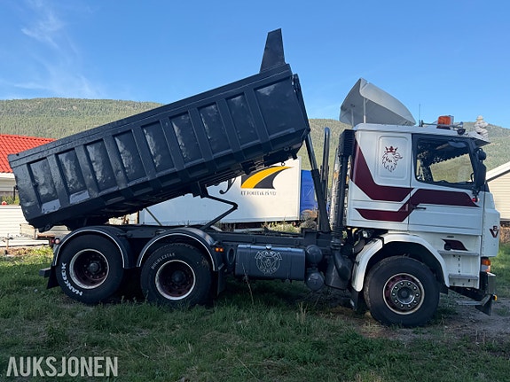 Scania R142M V8 tippbil – 388 hk – bevaringsverdig - omtrekt innvendig! 6 of 30