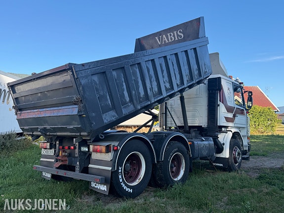 Scania R142M V8 tippbil – 388 hk – bevaringsverdig - omtrekt innvendig! 7 of 30