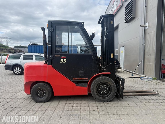 EP CPCD35 gaffeltruck 3 of 30