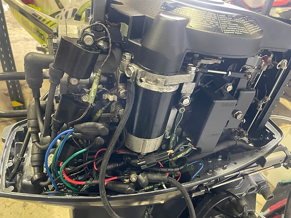 1994-1997 Yamaha 2-takt 3-syl 30Hk - kort stamme 4 of 11