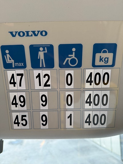 Volvo 8900. 12,2m. 2 identiske busser! 19 of 21