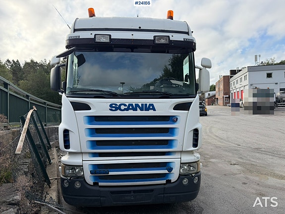 Scania R580 tankbil Rep.Objekt m/ 3 roms tank på 14000 liter 9 of 29