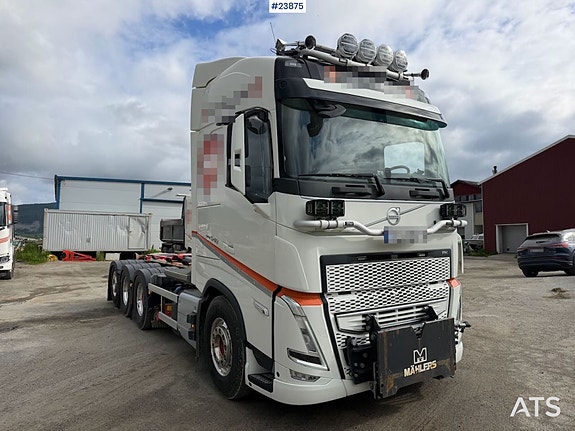 Volvo FH540 8x4 brøyterigget krokbil m/ underliggende skjær og 24T krok. SE VIDEO 8 of 30