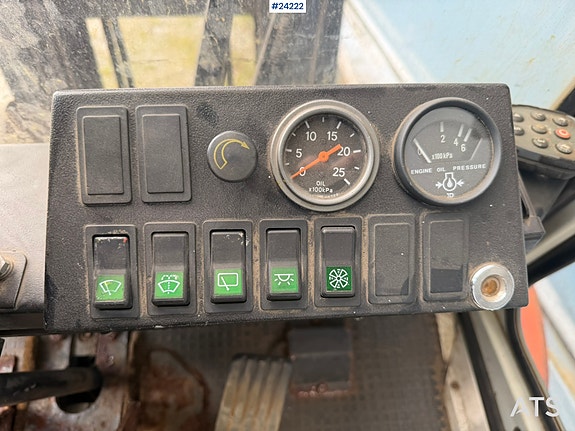 Toyota 5FD70 gaffeltruck med hev og senk på hytta 27 of 30