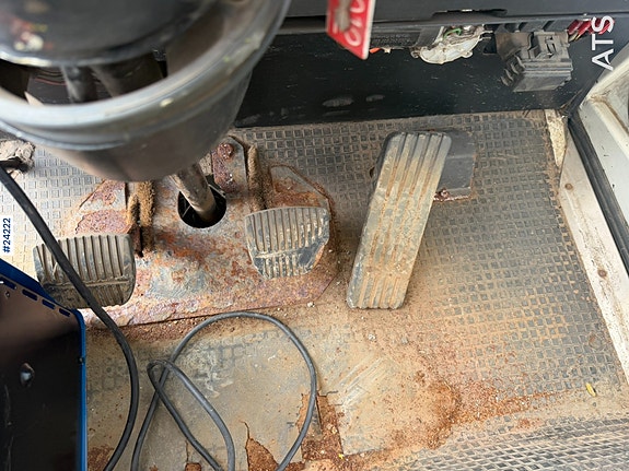 Toyota 5FD70 gaffeltruck med hev og senk på hytta 30 of 30