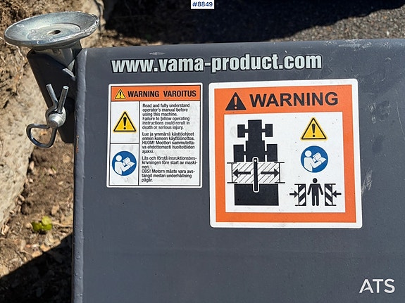 Vama ETH250 hydraulisk strøkasse / sandstrøer 5 of 11