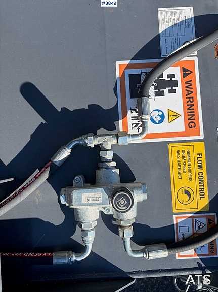 Vama ETH250 hydraulisk strøkasse / sandstrøer 8 of 11