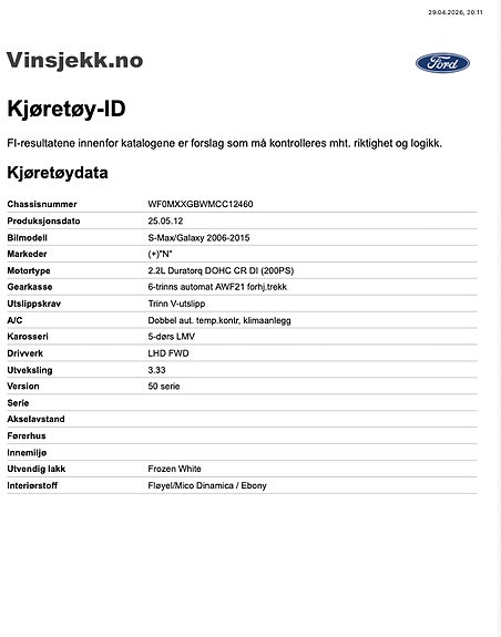 Ford Galaxy 19 of 30