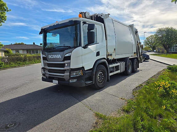 Scania P410 komprimatorbil - 1 kammer NTM påbygg