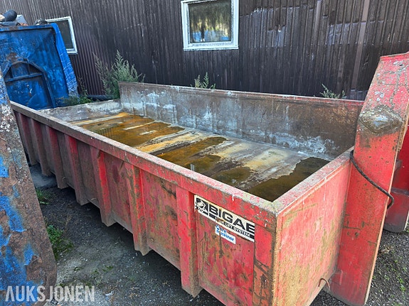 BIGAB 15-19 krokhenger med krokcontainer 13 of 20