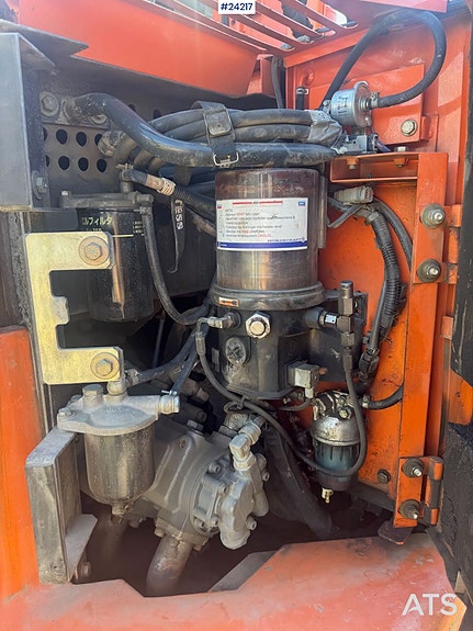 Hitachi ZX85US-5A Beltegraver m/ tilt, pusseskuffe og klype 25 of 30