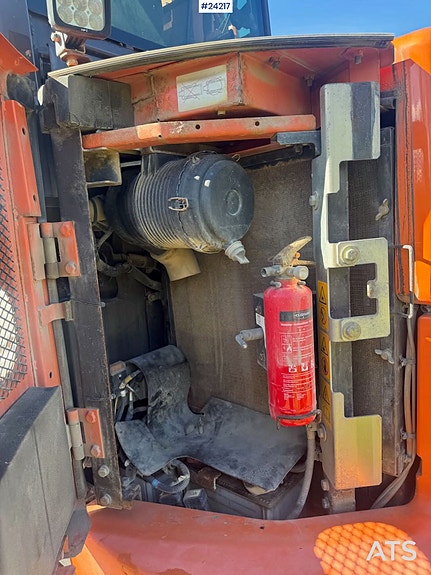 Hitachi ZX85US-5A Beltegraver m/ tilt, pusseskuffe og klype 30 of 30