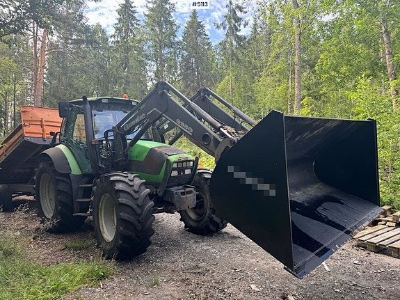 Deutz Fahr Agrotron TTV 1130 m/ frontlaster 3 of 30