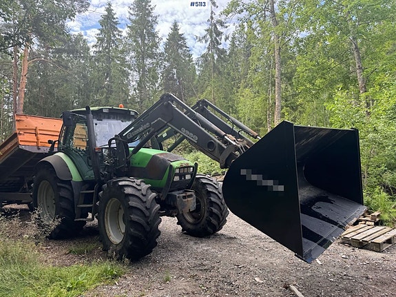 Deutz Fahr Agrotron TTV 1130 m/ frontlaster 6 of 30