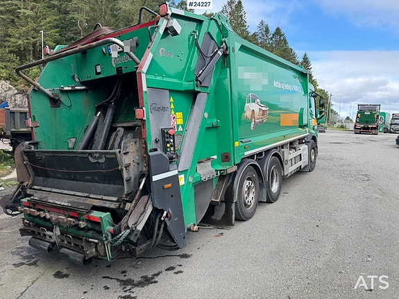 Volvo FM430 renovasjonsbil m/ 1 kammer 8 of 30