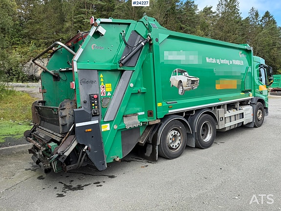 Volvo FM430 renovasjonsbil m/ 1 kammer 7 of 30