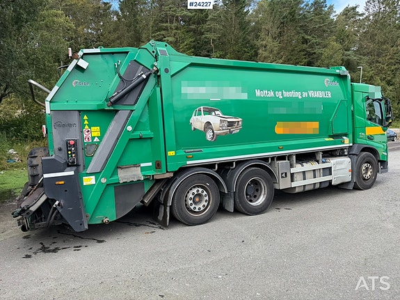 Volvo FM430 renovasjonsbil m/ 1 kammer 6 of 30