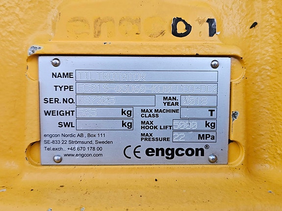 Kobelco SK140SRLC-5, 2018 mod, 6451 timer, 3-delt bom, Rototilt, Klype, 2 skuffer, full servicehistorikk 23 of 30