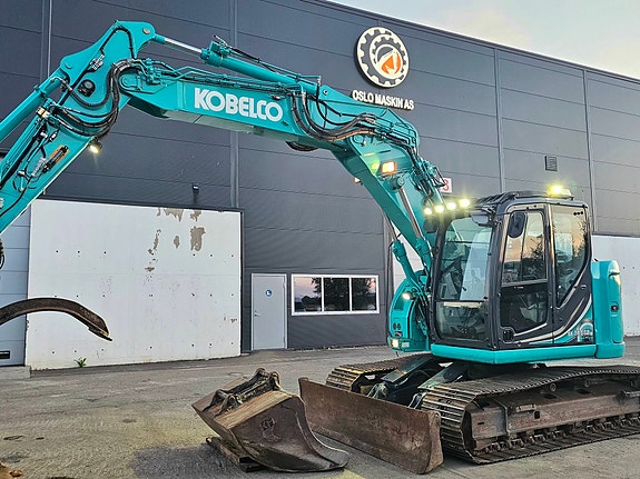 Kobelco SK140SRLC-5, 2018 mod, 6451 timer, 3-delt bom, Rototilt, Klype, 2 skuffer, full servicehistorikk 12 of 30