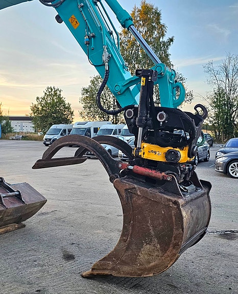 Kobelco SK140SRLC-5, 2018 mod, 6451 timer, 3-delt bom, Rototilt, Klype, 2 skuffer, full servicehistorikk 16 of 30