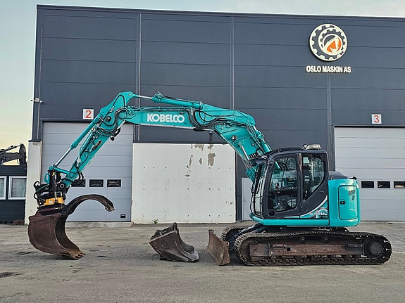 Kobelco SK140SRLC-5, 2018 mod, 6451 timer, 3-delt bom, Rototilt, Klype, 2 skuffer, full servicehistorikk 2 of 30