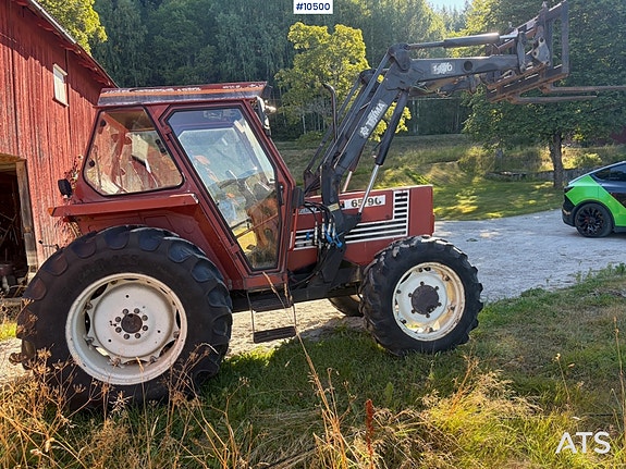 Fiat 65.90 DT med Trima frontlaster og flere redskaper. SE VIDEO! 6 of 30