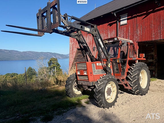 Fiat 65.90 DT med Trima frontlaster og flere redskaper. SE VIDEO! 2 of 30