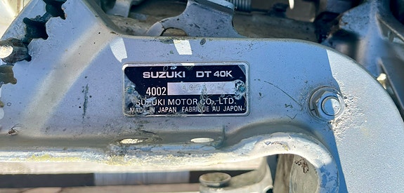 Suzuki DT 40 - eldre motor- høystbydende - 14 of 17