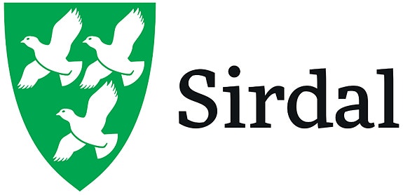 SIRDAL KOMMUNE logo